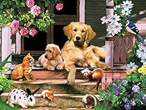 Summer on the Porch a 300-Piece Jigsaw Puzzle by Sunsout Inc.
