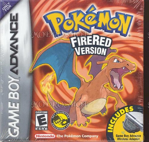 Childrens Toyshop  Video Games : Pokemon Fire Red Version