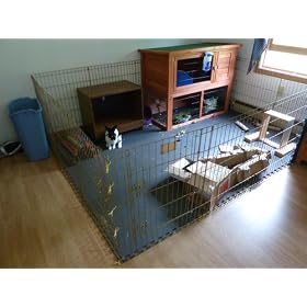 Midwest Gold- Zinc Indoor/Outdoor Exercise Pet Pen