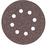 Bosch SR6R042 6 Hook & Loop Sanding Disc, 6-Hole, Red, 40 Grit (25pk), Merchandisable... by Bosch