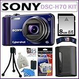 Sony Cyber-Shot DSC-H70 16.1 MP Digital Camera with 10x Wide-Angle Optical  ....