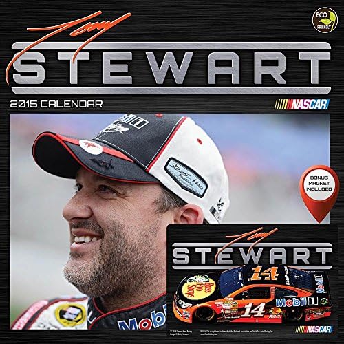 Tony Stewart 2015 Wall Calendar