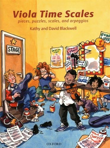 Blackwell, Kathy and David - Viola Time Scales Book and CD - Oxford University Press Publication
