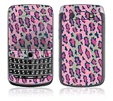 Pink Leopard Design Decal Skin Sticker for Blackberry Bold 9700 Cell Phone