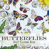 Adult Coloring Book: Butterflies
