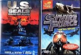 U.s. Seals Dead or Alive , the Ultimate Strike Force the Real Top Guns : Military 2 Pack