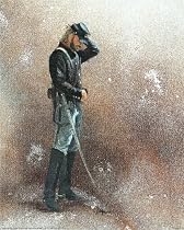 Civil War Soldier Blue Union America Art Print POSTER - 16" x 20"
