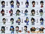 真・三國無双6 英傑ミニフィギュアvol．1 10th Anniversary 英雄 武将 コーエー(全１２種フルコンプセット)