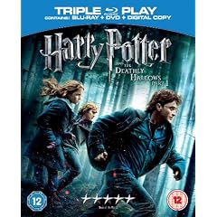 Harry Potter and the Deathly Hallows: Part 1 - Triple Play (Blu-ray + DVD + Digital Copy) [2010][Region Free]