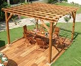 Coliseum Pergola 12'hx12'sq Honey