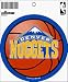 DENVER NUGGETS 5 INCH ROUND DECAL.