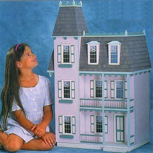 Alison Jr. Dollhouse Construction Material: Milled MDF