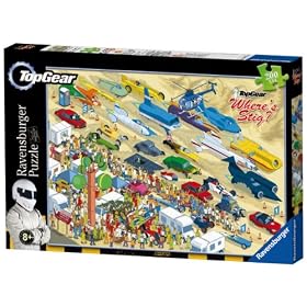 Ravensburger Top Gear Where's Stig Salt Flats XXL Jigsaw Puzzle (200 Pieces)