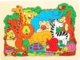 Safari Animals Puzzle, Raised Animals Puzzle