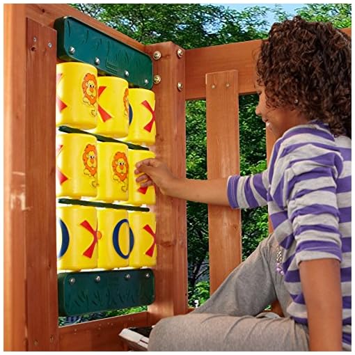 Backyard Discovery TicTacToe, Green/Yellow Epic Kids Toys