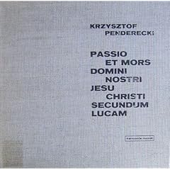 Penderecki: Passio Et Mors Domini Nostri Jesu Christi Secundum Lucam (Lukaspassion) [Vinyl Schallplatte] [2 LP Box-Set]