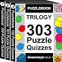 Puzzlebook Trilogy: 303 Puzzle Quizzes (color and interactive!)