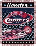 Houston Comets 48x60 WNBA Triple Woven Jacquard Throw
