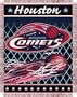 Houston Comets 48x60 WNBA Triple Woven Jacquard Throw