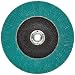 3M Flap Disc 577F, T27 Giant, Alumina Zirconia, Dry/Wet, 7" Diameter, 80 Grit, 5/8"-11 Thread Size (Pack of 1)