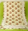 Shabby Chic Yellow Roses Qulited Area/Throw Rug35"x59"
