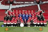 Manchester United 2007/2008 Team Poster