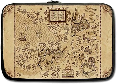 customartsdiy Harry Potter Custom Printed Twin Sides 15" Sleeve for Macbook Pro