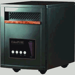 SCI-Resource Partner G3-1000 EdenPURE Infrared Quartz Heater