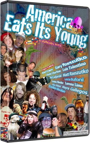 Ally Distribution America Eats Its Young Skateboard DVD