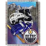 Edmonton Oilers NHL Triple Woven Jacquard Throw (019 Series) (48x60")"