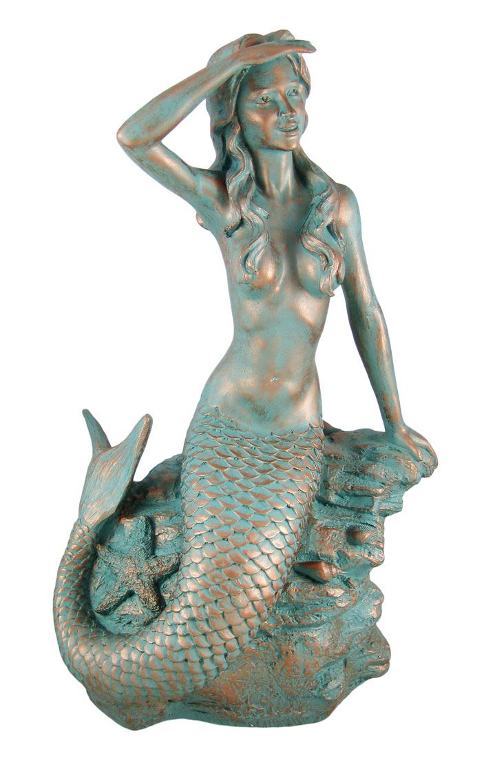 Large Mermaid Statues for Garden Attractive and Beautiful