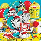 Dr. Seuss Deluxe Party Pack for 8 & 8 Favor Boxes