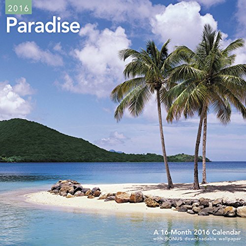 Paradise Wall Calendar (2016)