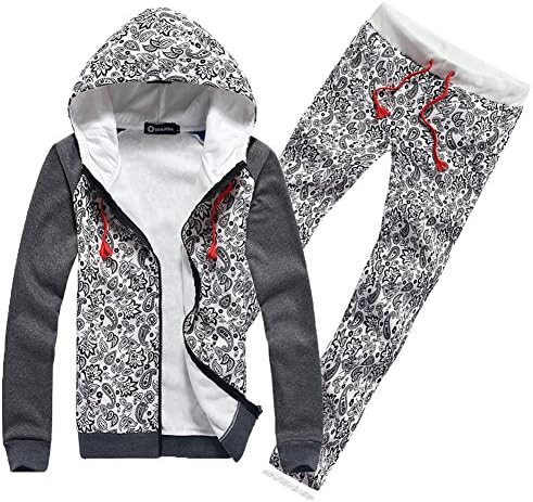 JINMIG Men's Fashion Jogging Suits Casual Sweat Tracksuits