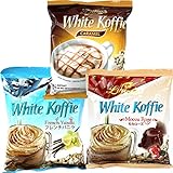Luwak ルアック　White Koffie ホワイトコーヒー　CARAMEL キャラメル 5P / French Vanilla フレンチバニラ 5P / Mocca Rose モカローズ 5P　［並行輸入品］［海外直送品］