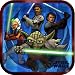 Star Wars - The Clone Wars Lunch Plates 8ct