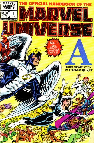  Essential Official Handbook Of The Marvel Universe Volume 1 TPB (Essential (Marvel Comics))