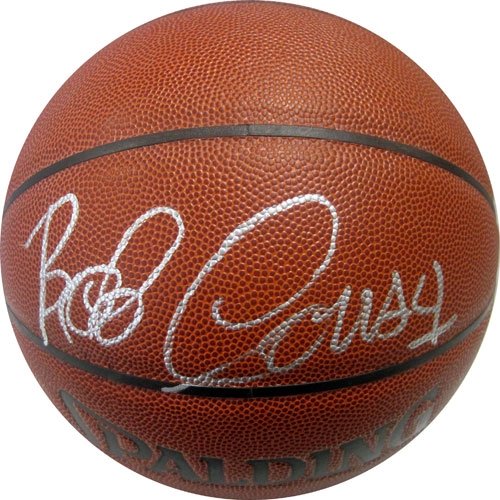 Bob Cousy Autographed/Hand Signed Basketball