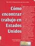 C�mo encontrar trabajo en Estados Unidos