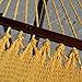 Jumbo Caribbean Hammock - 55 INCH - Soft-Spun Polyester (Yellow)