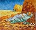 Art Reproduction Oil Painting - Van Gogh Paintings: Noon: Rest From Work - Classic 20