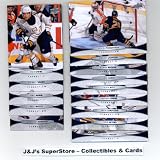 2011 12 Upper Deck Buffalo Sabres Veteran Team Set- 14 NHL Trading Cards Inculding - Thomas Vanek, Ryan Miller, Tyler Myers, Tyler Ennis, Drew Stafford, Jason Pominville and many More!
