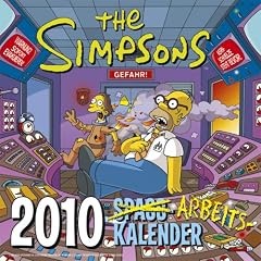 The Simpsons 2010 Spass Kalender. Wandkalender