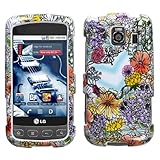MyBat Flower Shop Snap-on Hard Phone Protector Case Cover For LG Optimus S  ....