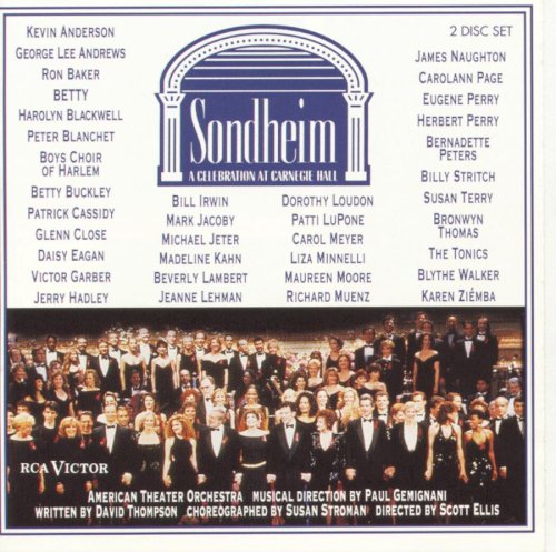 CD-Charts  Music : Sondheim - A Celebration at Carnegie Hall (1992 Concert Cast)