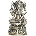 Lakshmi Statue Brass Figurine 8 x 4.75 x 2.5 inches