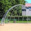 Jaypro Sports ARCH4P 40 ft. x 15.5 ft. x 15.5 ft. Arch - Galvanized