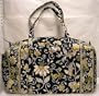 Vera Bradley Large Duffel Bag in Yellow Bird