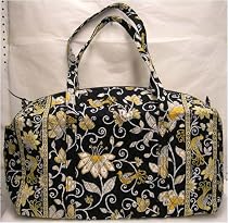 Vera Bradley Yellow Bird Large Duffle