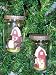 Canning Jar Pig Figurine Christmas Ornament
